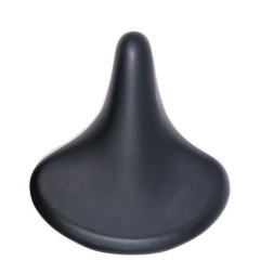 Седло велосипедное Hongfei HF-AZ-5021-0-BK, 250x215 мм, Comfort, пружинное, Black