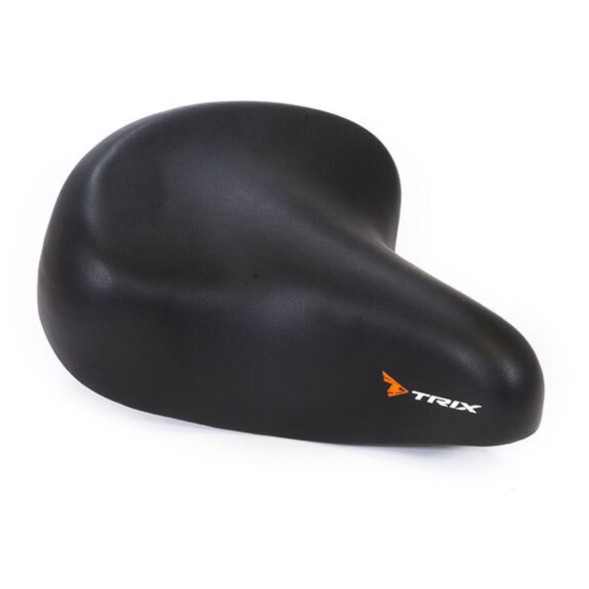 Седло велосипедное Hongfei HF-AZ-5021-0-BK, 250x215 мм, Comfort, пружинное, Black