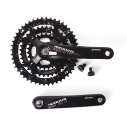 Система велосипедная Prowheel ZEPHYR-701, шатун 175 мм, 48/36/26T, под квадрат, с болтами, алюминий, без защиты