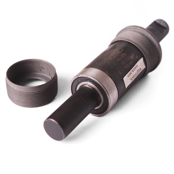Каретка-картридж Кеnli KL-07A, под клиновую посадку, ось 142 мм, длина стакана 68 мм