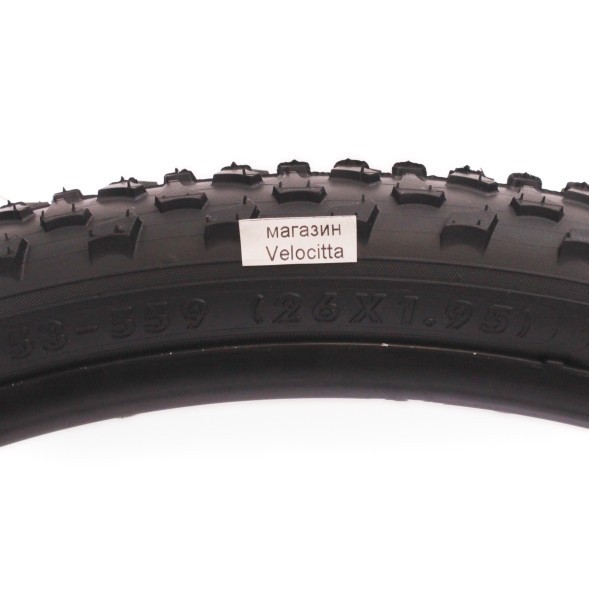 Покрышка велосипедная Wanda 26&amp;quot;х1.95 (53-559), P129, черный