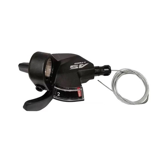 Рукоятка переключения L-TWOO SL-V5009-2W, A-5, манетка/шифтер, левая, 2 передачи, б/уп.