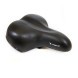 Седло велосипедное Hongfei HF-AZ-018A-0-BK, 250x215 мм, комфорт, эластомерное, б/уп.