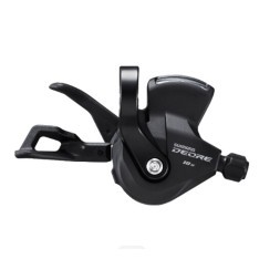 Переключатель велосипедный Shimano Deore M4100, триггер, правый, 10 скор., индикатор, трос 2400 мм, черный, торг. уп.