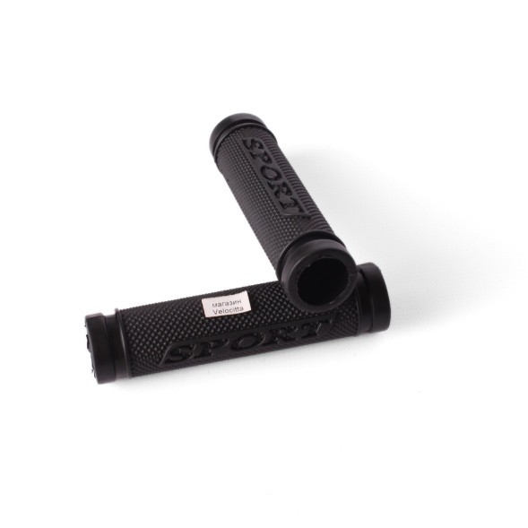 Грипсы велосипедные &amp;quot;Sport&amp;quot;, 120 мм, резина, черный