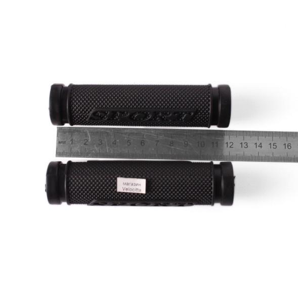 Грипсы велосипедные &amp;quot;Sport&amp;quot;, 120 мм, резина, черный