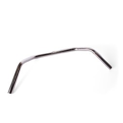 Руль для дорожных велосипедов CB-1036, 580 мм, Ø 22,2 мм, подъем 80 мм, сталь, изогнутый, хром