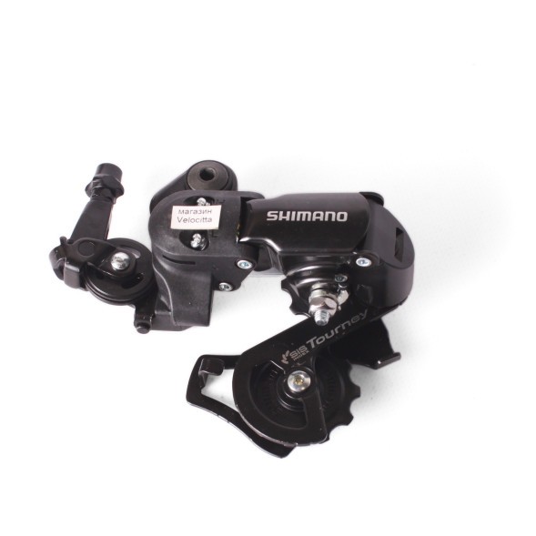 Переключатель велосипедный Shimano Tourney FT35, задний, короткая лапка, 1x6/7 скоростей, крепление на петух