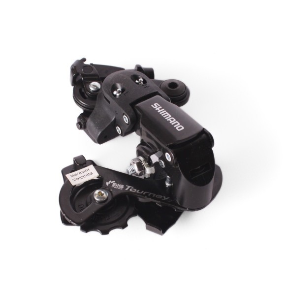 Переключатель велосипедный Shimano Tourney FT35, задний, короткая лапка, 1x6/7 скоростей, крепление на петух