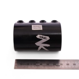 Зажим (хомут рулевой) Nokaic, 4 болта, 35 мм, чёрный