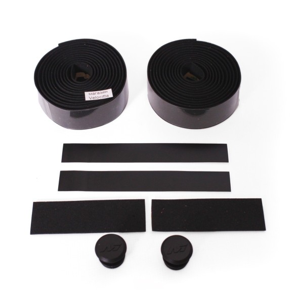 Обмотка для велоруля велосипеда Massi Summer Cork, черный