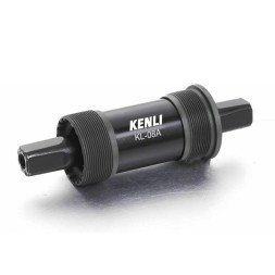 Каретка велосипедная Kenli KL-08A, 68 мм/126 мм, стальные чашки, на промподшипниках, SQR