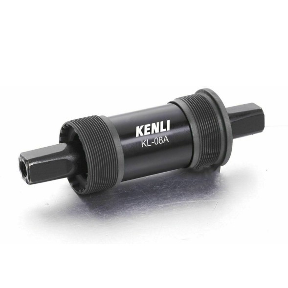 Каретка велосипедная Kenli KL-08A, 68 мм/126 мм, стальные чашки, на промподшипниках, SQR