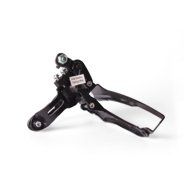 Переключатель передний для велосипеда Shimano Tourney FD-TZ510, хомут 31.8 мм, 48T, верхняя тяга, черный