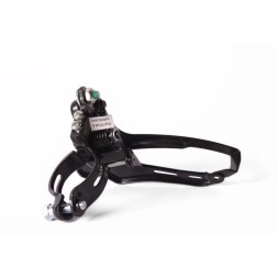 Переключатель передний для велосипеда Shimano Tourney FD-TZ510, хомут 31.8 мм, 48T, верхняя тяга, черный