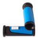 Грипсы велосипедные 90 мм, 2-х компонентные, термопластичная резина, синий