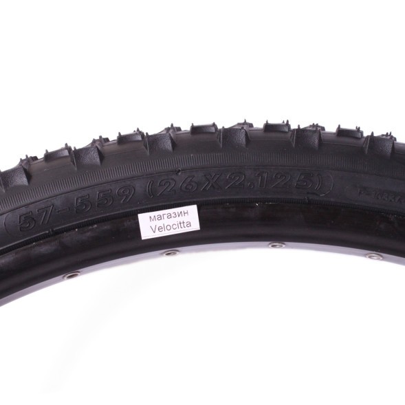 Покрышка велосипедная Wanda 26&amp;quot;х2.125 (57-559), P1033, MTB, черный