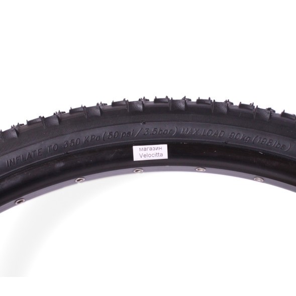 Покрышка велосипедная Wanda 26&amp;quot;х2.125 (57-559), P1033, MTB, черный