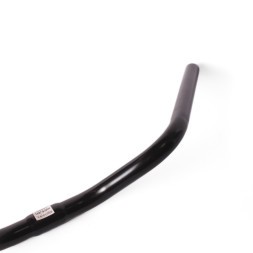 Руль для дорожных велосипедов CB-6833, 620 мм, посадка Ø 25,4 мм, подъем 80 мм, сталь, черный