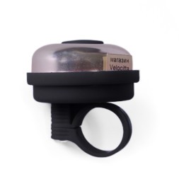 Звонок Joy Kie 33AD-03 "Панцирь", пластик/алюминий, основание черное