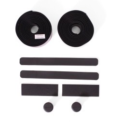 Обмотка велоруля Cannondale KnurlCork Bar Tape, 200х3 см, черный