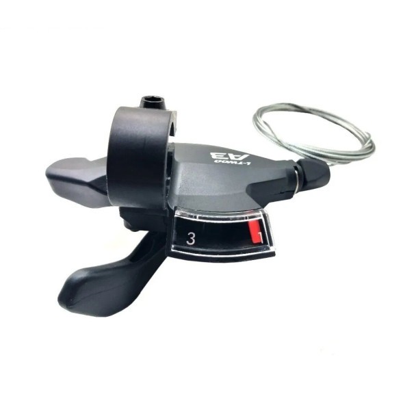 Велосипедный переключатель L-TWOO SL-V4008-3W, манетка/шифтер, левый, 3 скор., A-3, без уп.