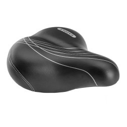 Седло велосипедное Saddle HF-AZ-5119, 270х220 мм, на пружинах, Comfort Series, черный