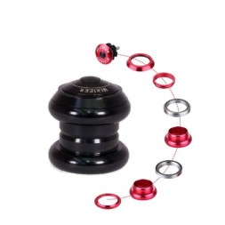 Рулевая колонка Mixieer QLP-35(BK), 1-1/8&amp;quot;-1.5&amp;quot;, безрезьбовая, EC 34 / 28.6 EC 34/30, подшипники 41.8 x 45°x 45°, с якорем, высота 30 мм, box