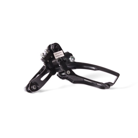 Переключатель передний для велосипеда Shimano Tourney FD-TZ510, хомут 31.8 мм, 48T, нижняя тяга, черный