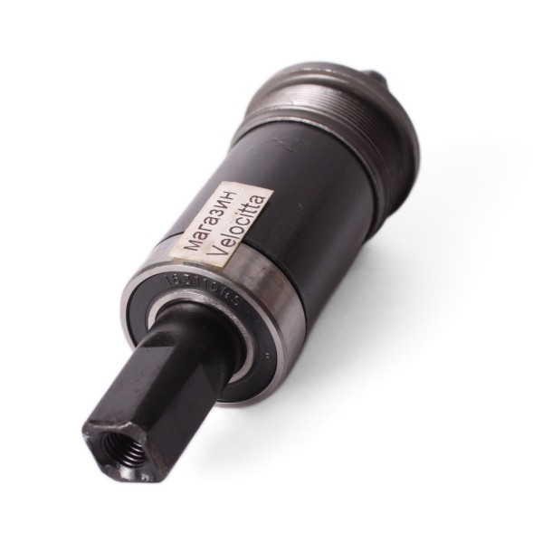 Каретка велосипедная Kenli KL-08A, длина 118 мм, корпус 68 мм