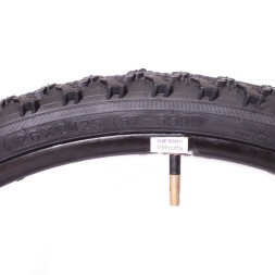 Велопокрышка Wanda 26"х2.125 (57-559), MTB, P1004, черный
