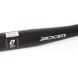 Руль велосипедный ZOOM-320BT, MTB, 700 мм, посадка Ø 31,8 мм, свип 5°, баттированный алюминий AL6061-T6, черный