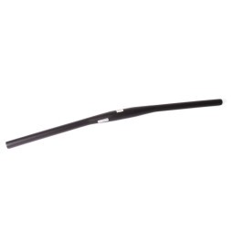 Руль велосипедный ZOOM-320BT, MTB, 700 мм, посадка Ø 31,8 мм, свип 5°, баттированный алюминий AL6061-T6, черный