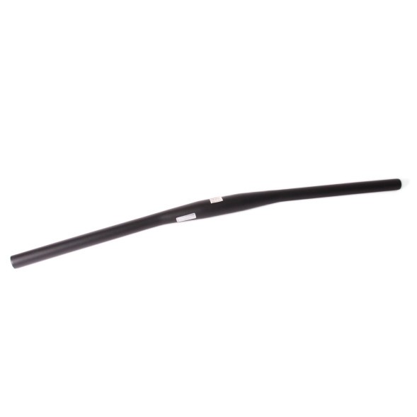 Руль велосипедный ZOOM-320BT, MTB, 700 мм, посадка Ø 31,8 мм, свип 5°, баттированный алюминий AL6061-T6, черный