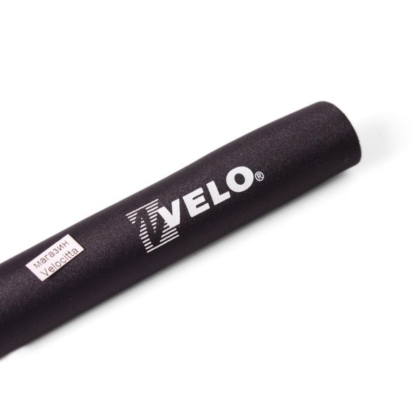 Защита пера велосипедная Velo, 260х95х110 мм, неопрен, на липучке, черный, блистер