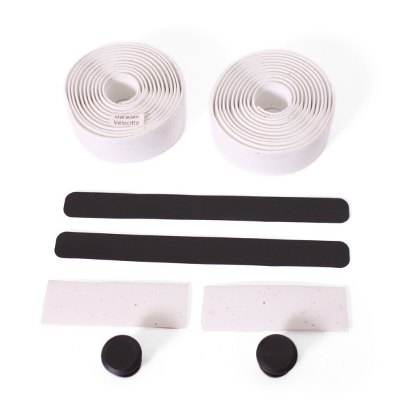 Обмотка руля Cannondale KnurlCork Bar Tape, 2000х30 мм, белый