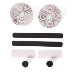 Обмотка руля Cannondale KnurlCork Bar Tape, 2000х30 мм, белый
