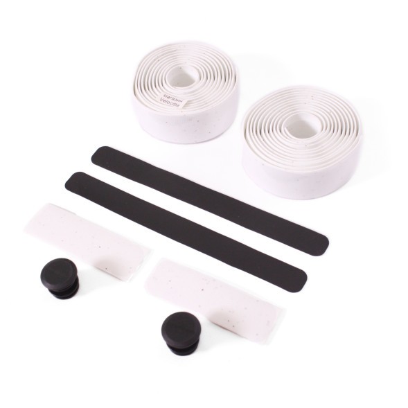Обмотка руля Cannondale KnurlCork Bar Tape, 2000х30 мм, белый