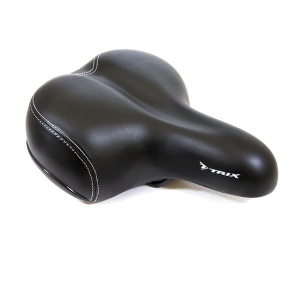 Велоседло Hongfei HF-AZ-5222-0-RBK, комфорт 255x205 мм, эластомерное, Black