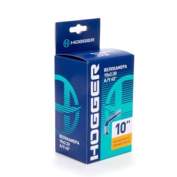 Камера Hogger TBHG 10&amp;quot;x 2 AV 45°, с кривым соском, бутиловая резина, Box