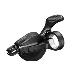 Грипшифтер Shimano SLX M7100, левый, 2 скорости, без индикатора, трос 1800 мм, черный, б/уп.
