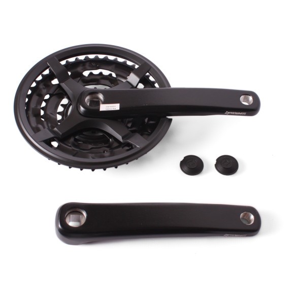 Система велосипедная Prowheel TC-CY03, шатун 175 мм, 42/32/22T, под квадрат, алюминиевый, без защиты