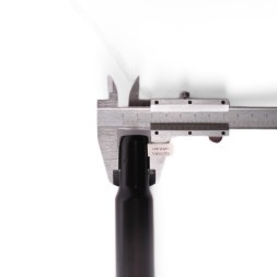 Штырь подседельный для велосипеда, стальной, 27.2x300 мм, черный