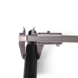 Штырь подседельный для велосипеда, стальной, 27.2x300 мм, черный