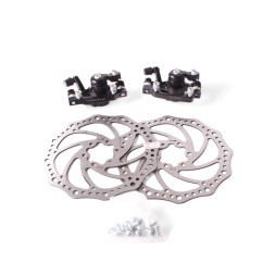 Тормозной набор передний/задний, механические диски 160 мм, набор: роторы, суппорты, болты