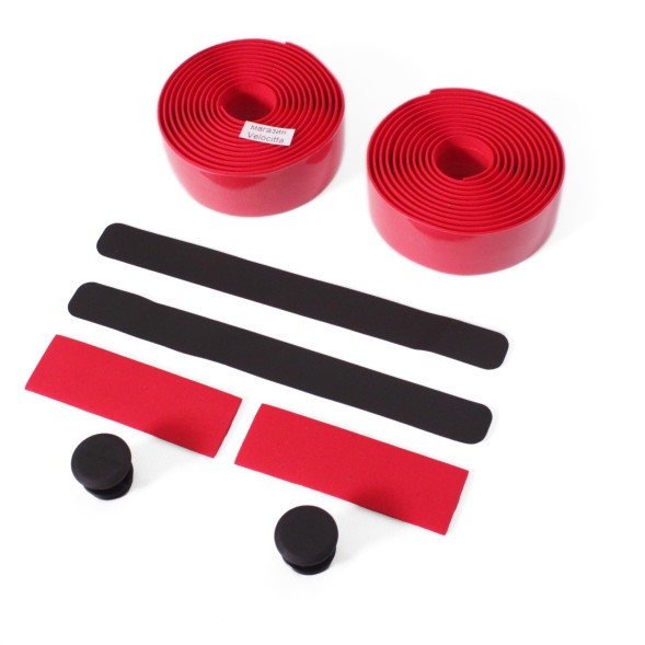 Лента на руль Cannondale KnurlCork Bar Tape, 200х3 см, красный