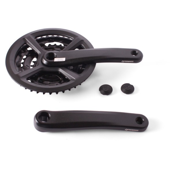 Система шатунов велосипедная Prowheel TC-CQ05, 170 мм, 42/32/22 зубьев, квадрат, алюминиевый, с защитой