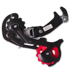 Переключатель велосипедный S.Shine, задний, крепление на крюк, 7 скоростей, лапка средняя