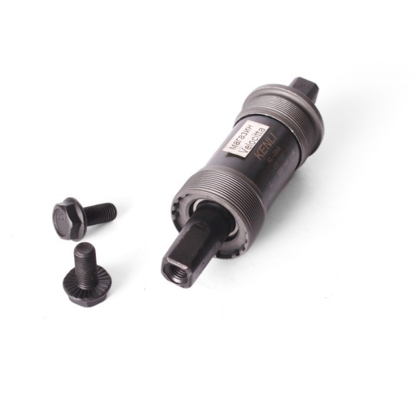 Каретка-картридж Kenli KL-08A, ось 124 мм, длина стакана 68 мм, черный