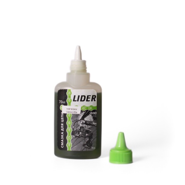 Смазка Lider, с молибденом, для цепи жидкая, 70 мл.